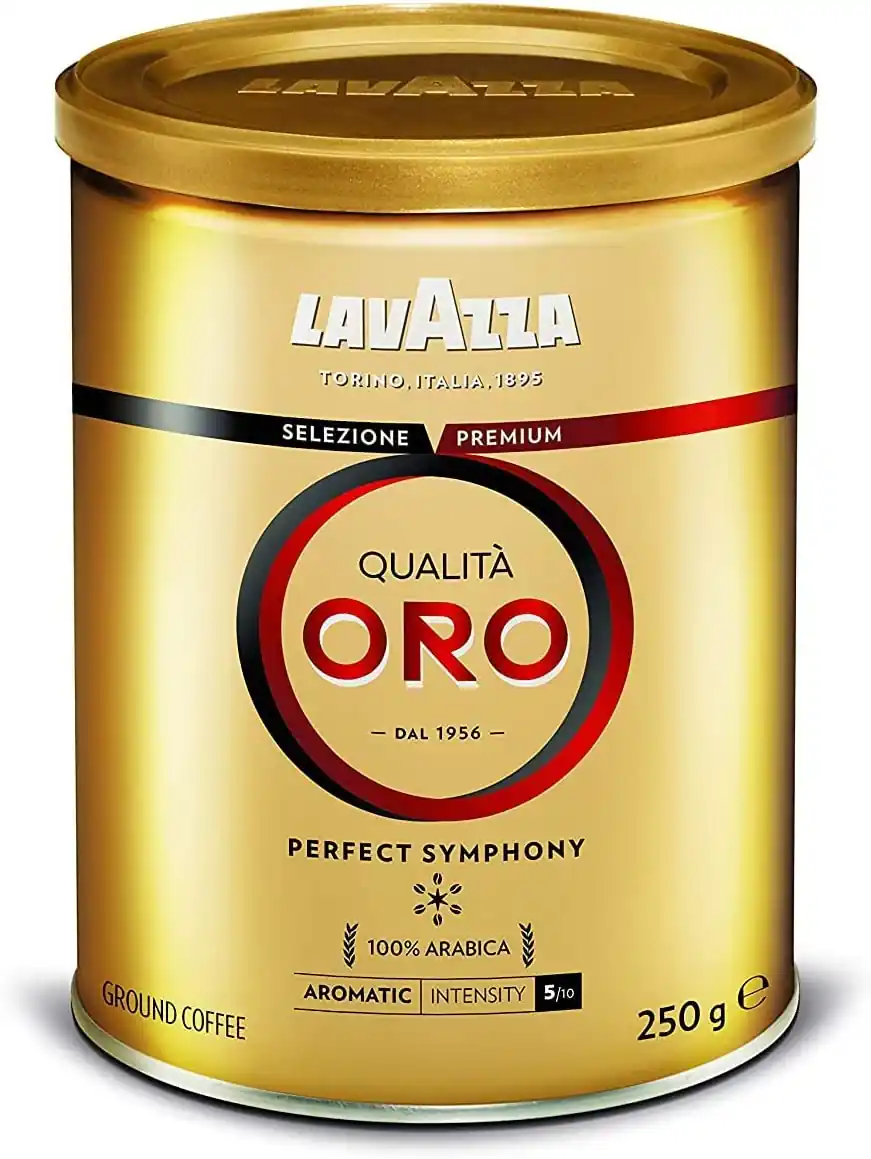 Lavazza Qualita Oro Italian Coffee 250g_Can